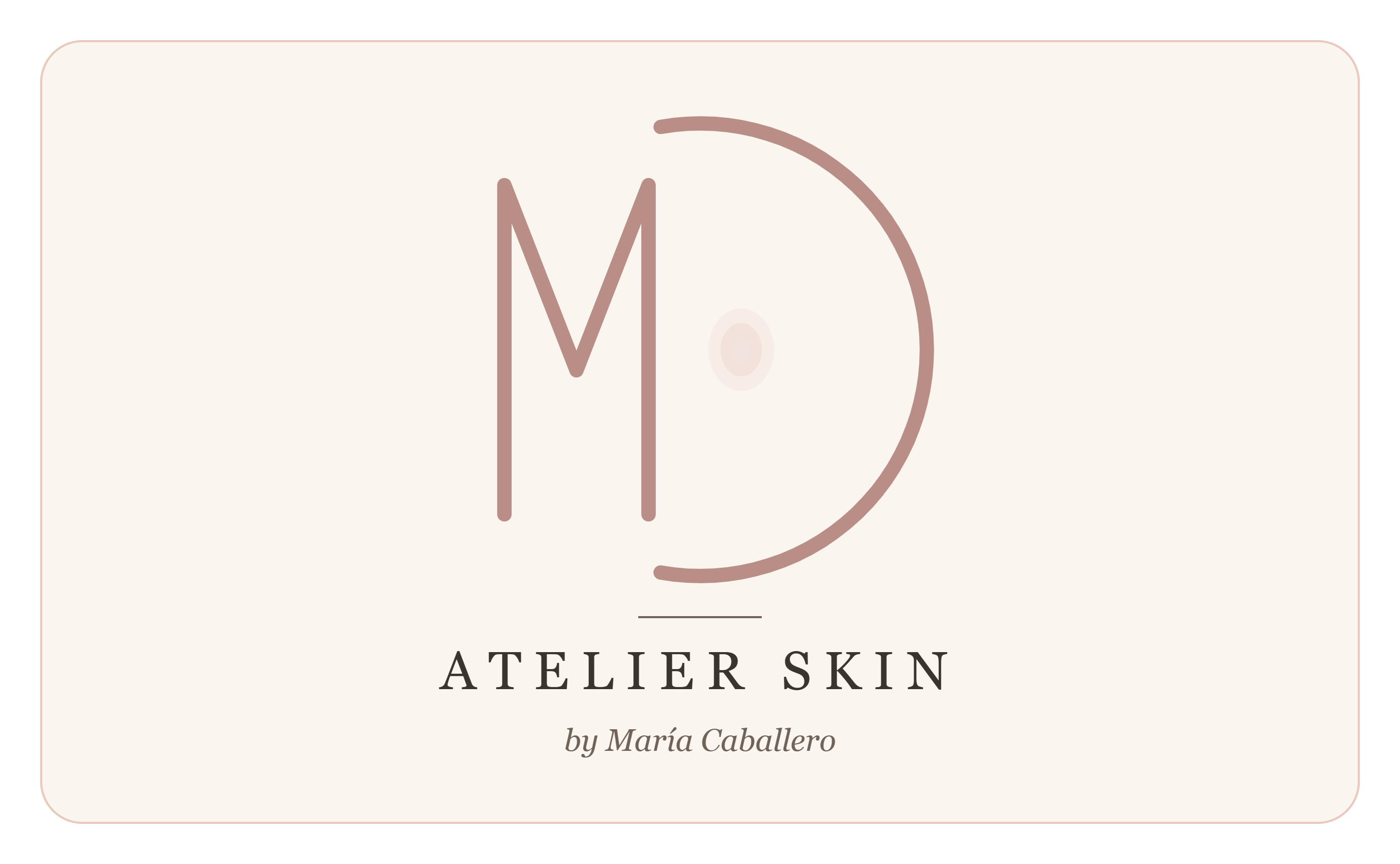 Monograma Atelier Skin by María Caballero